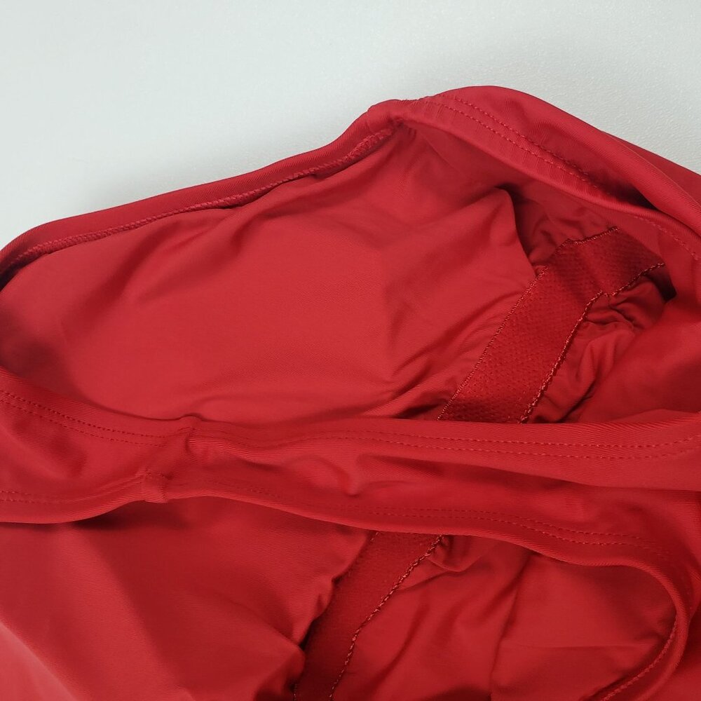 Andie Swim The Nantucket One Shoulder One Piece Swimsuit Women Sz 3XL Cherry Red - Picture 12 of 16